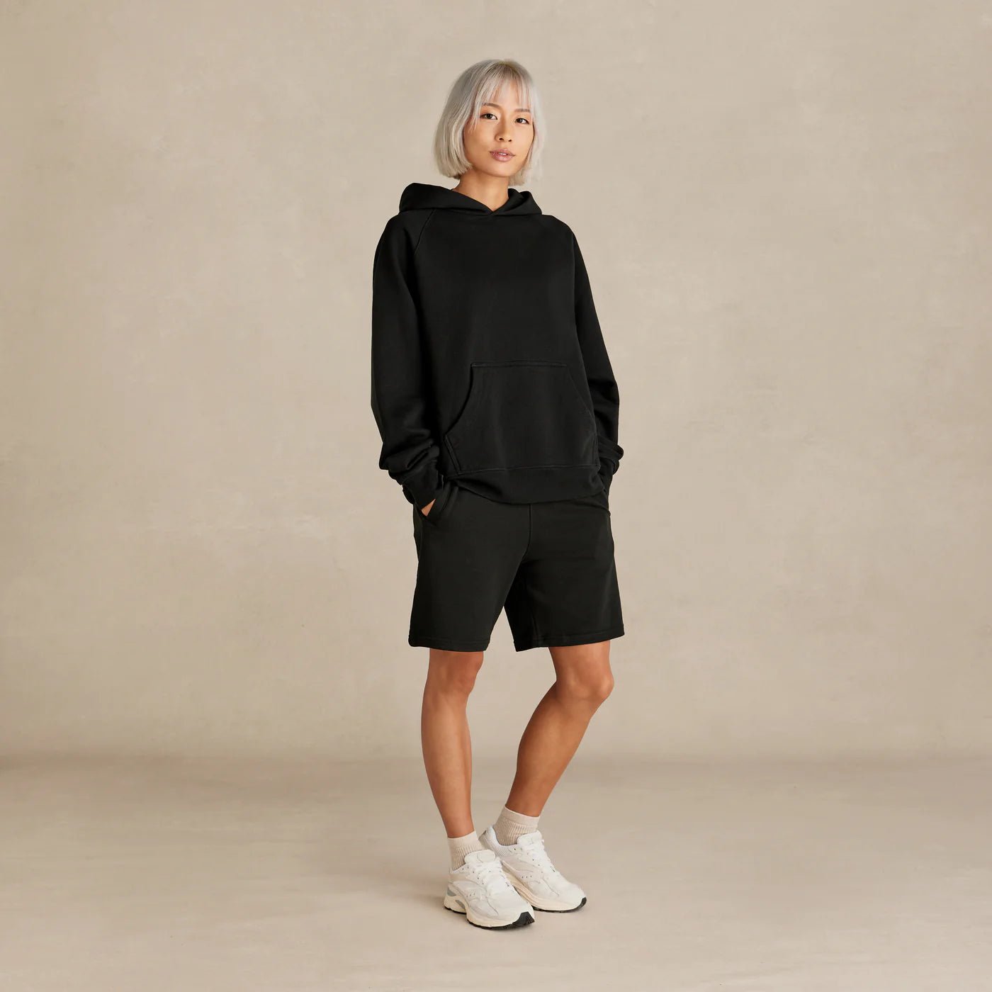 French Terry 100% Cotton Hoodie - apparel - fitness - French terry - Yudae