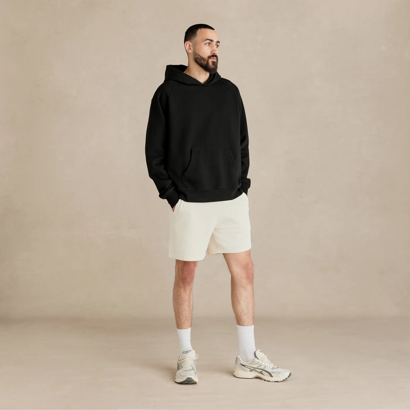 French Terry 100% Cotton Hoodie - apparel - fitness - French terry - Yudae