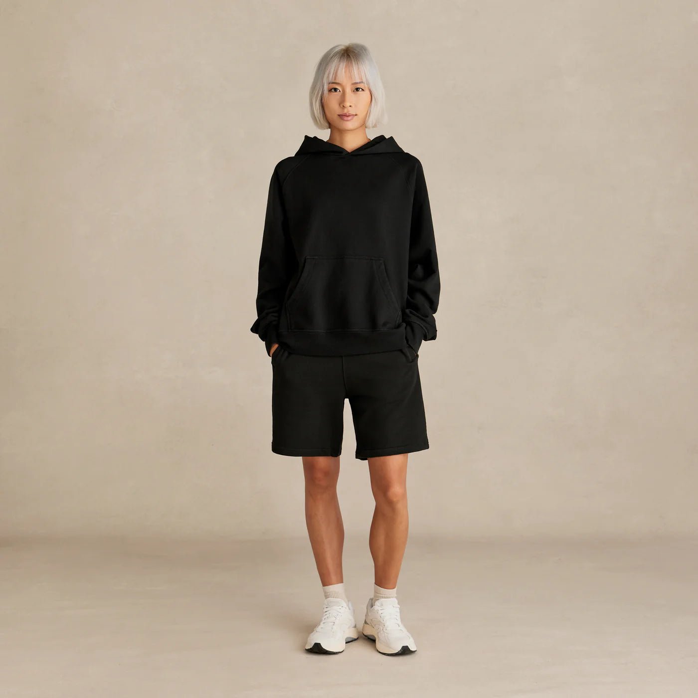 French Terry 100% Cotton Hoodie - apparel - fitness - French terry - Yudae