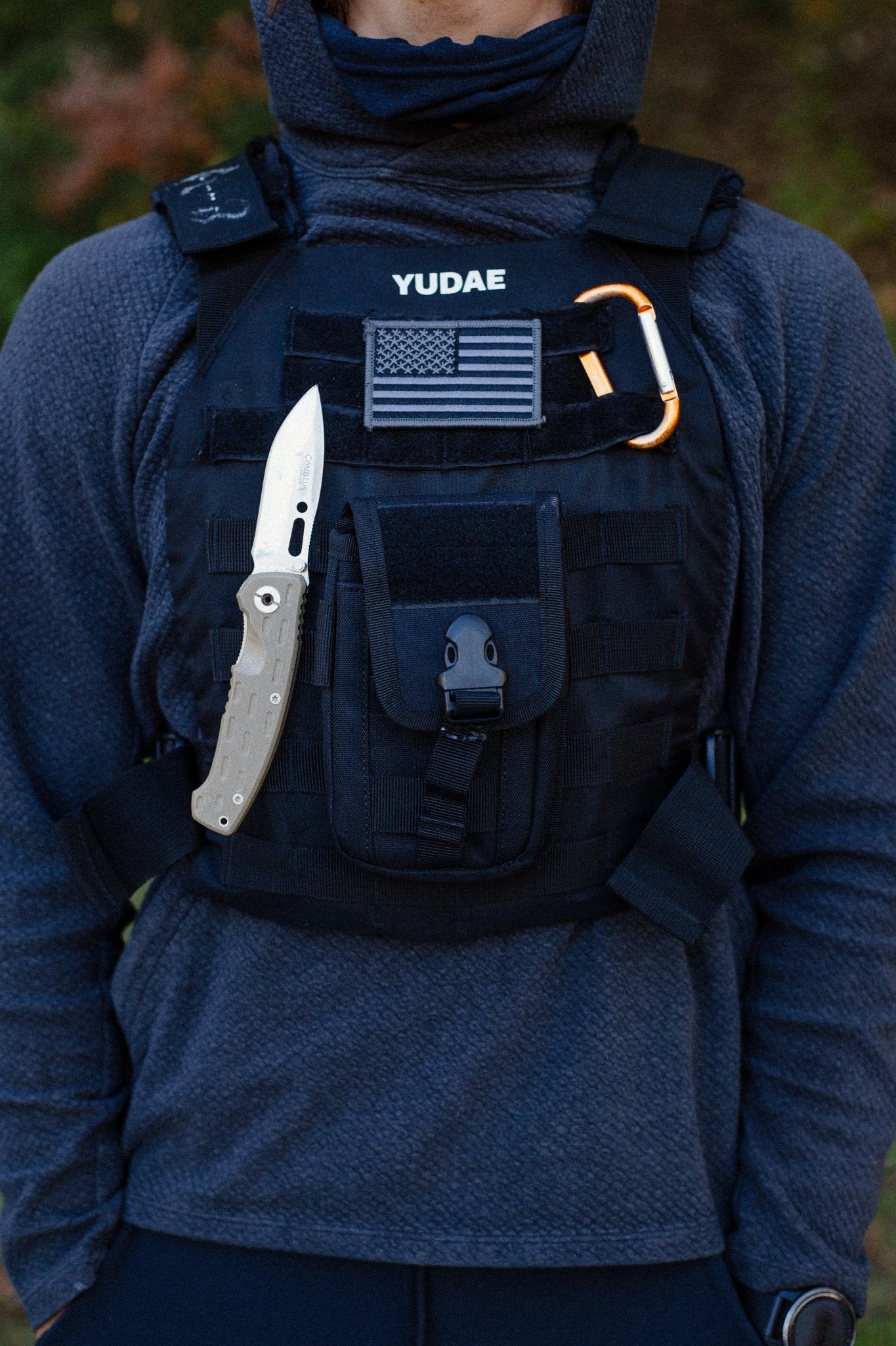 Heavy Duty Tactical Weight Vest for Strength Training - apparel - fitness - fitness equipment - Yudae Wellness