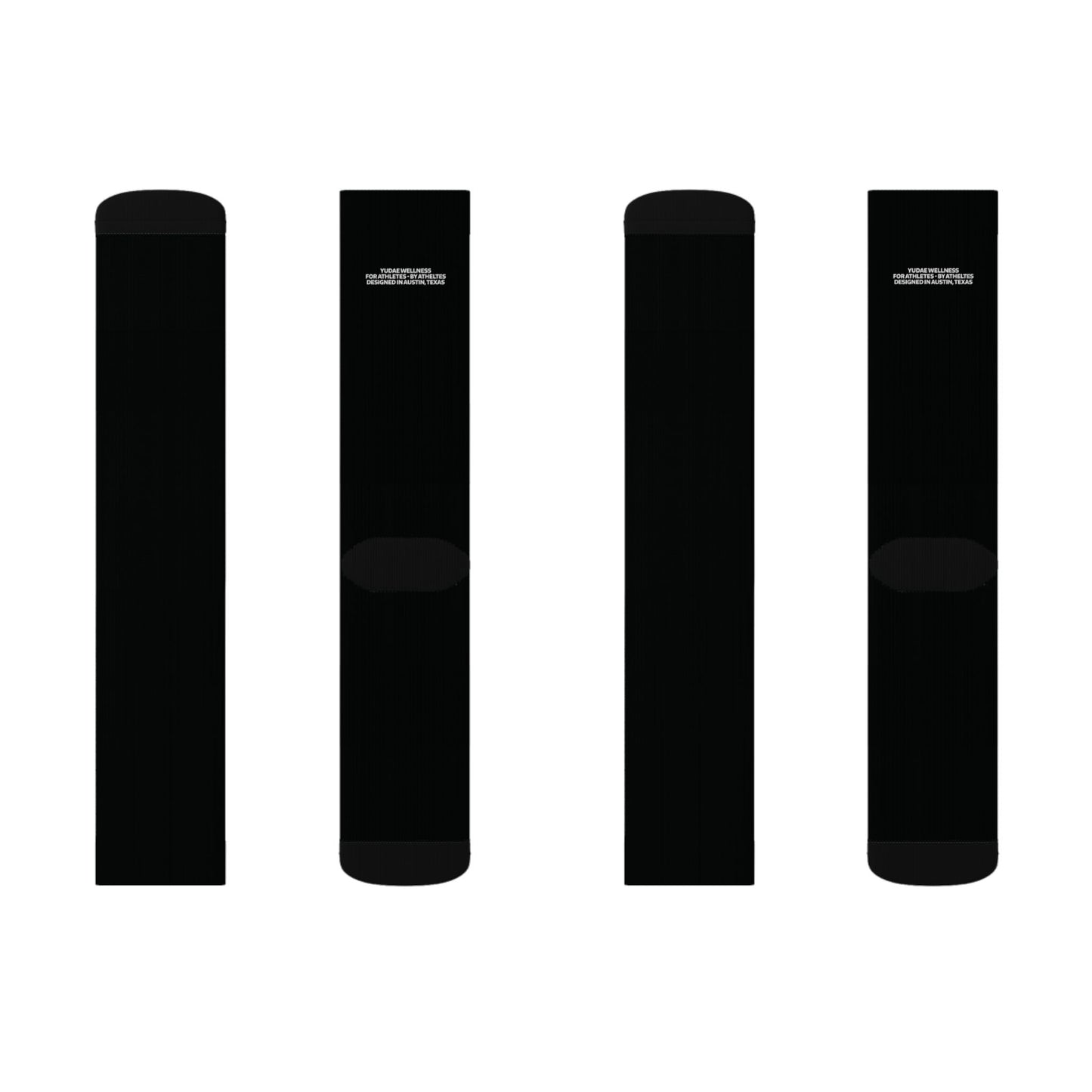 Athletic Black Crew Socks