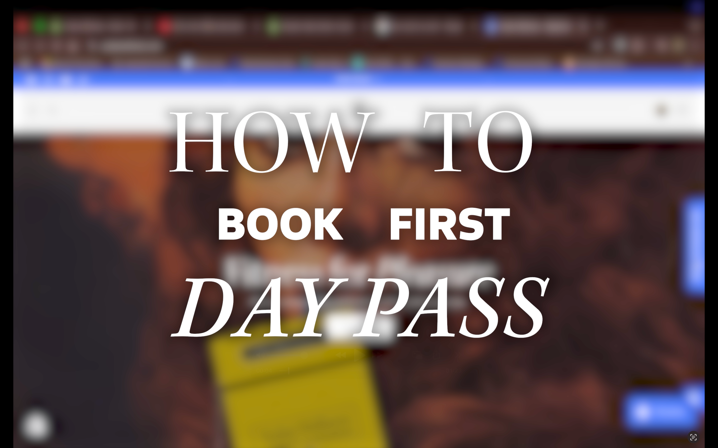 Load video: how to book first day pass on yudae wellness website