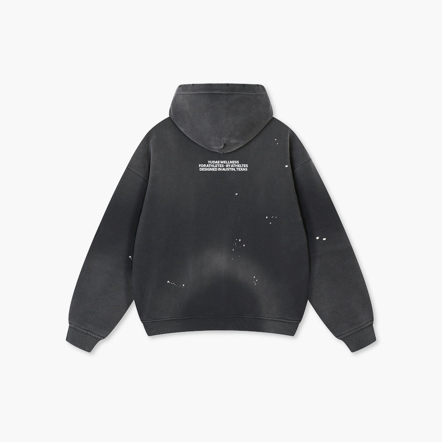 Vintage Fleece Hoodie - Washed Frayed Luxury Sweater | Yudae