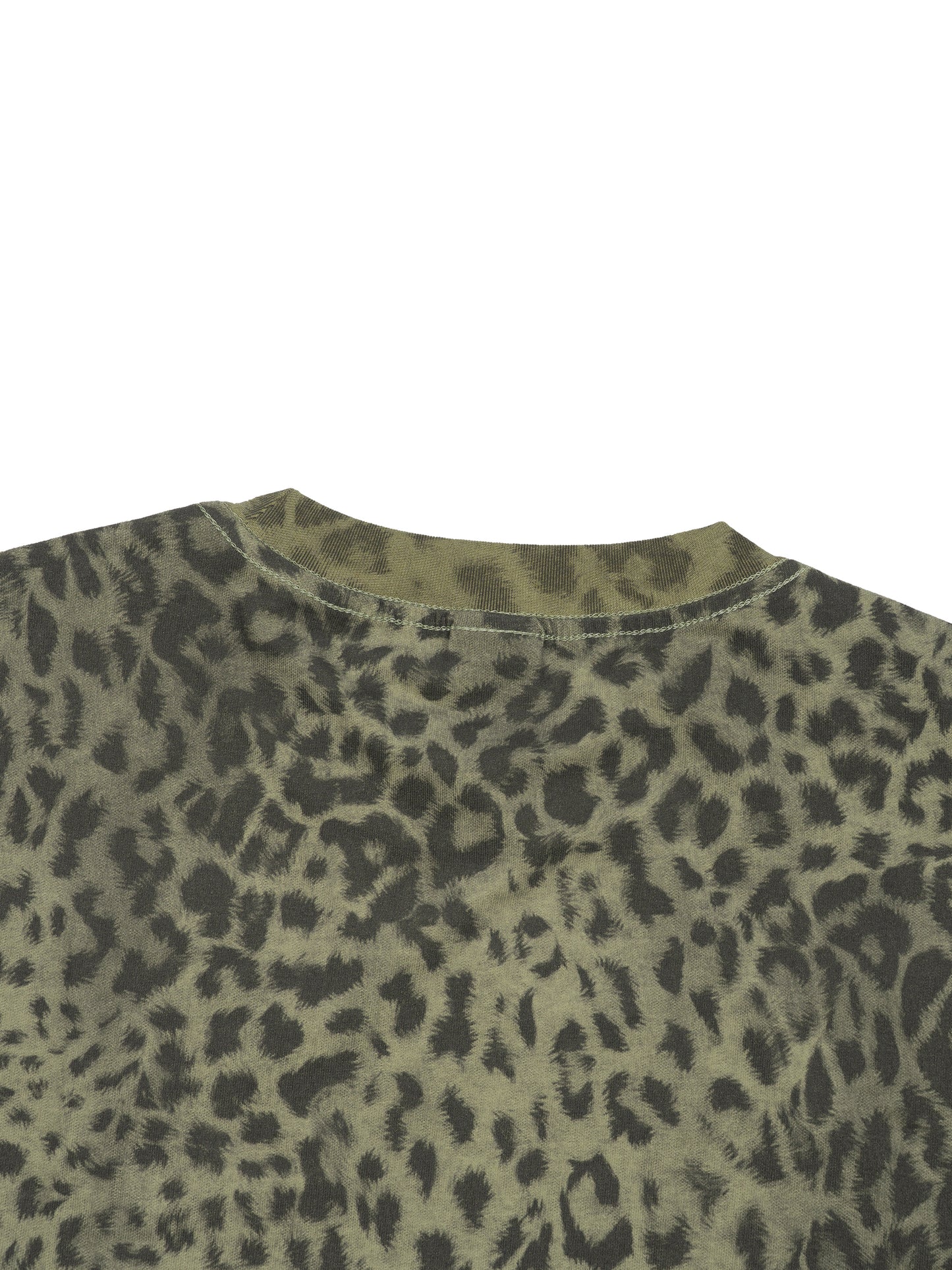 Unisex Leopard Print Boxy T-Shirt