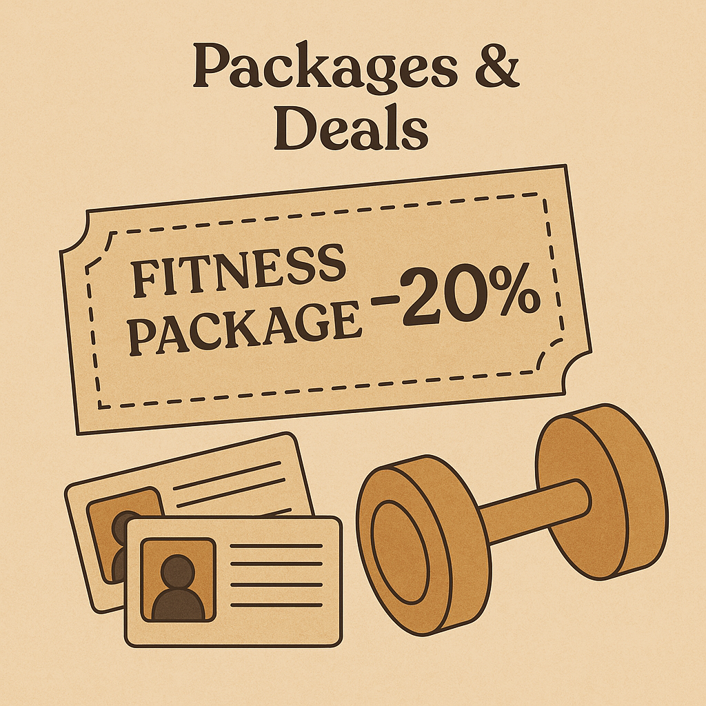 packages and deals - fitness package - yudae wellness