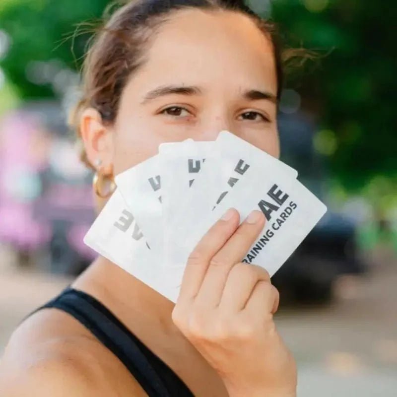 Runner's Reserve - athletic training - card game - fitness card game - Yudae Wellness