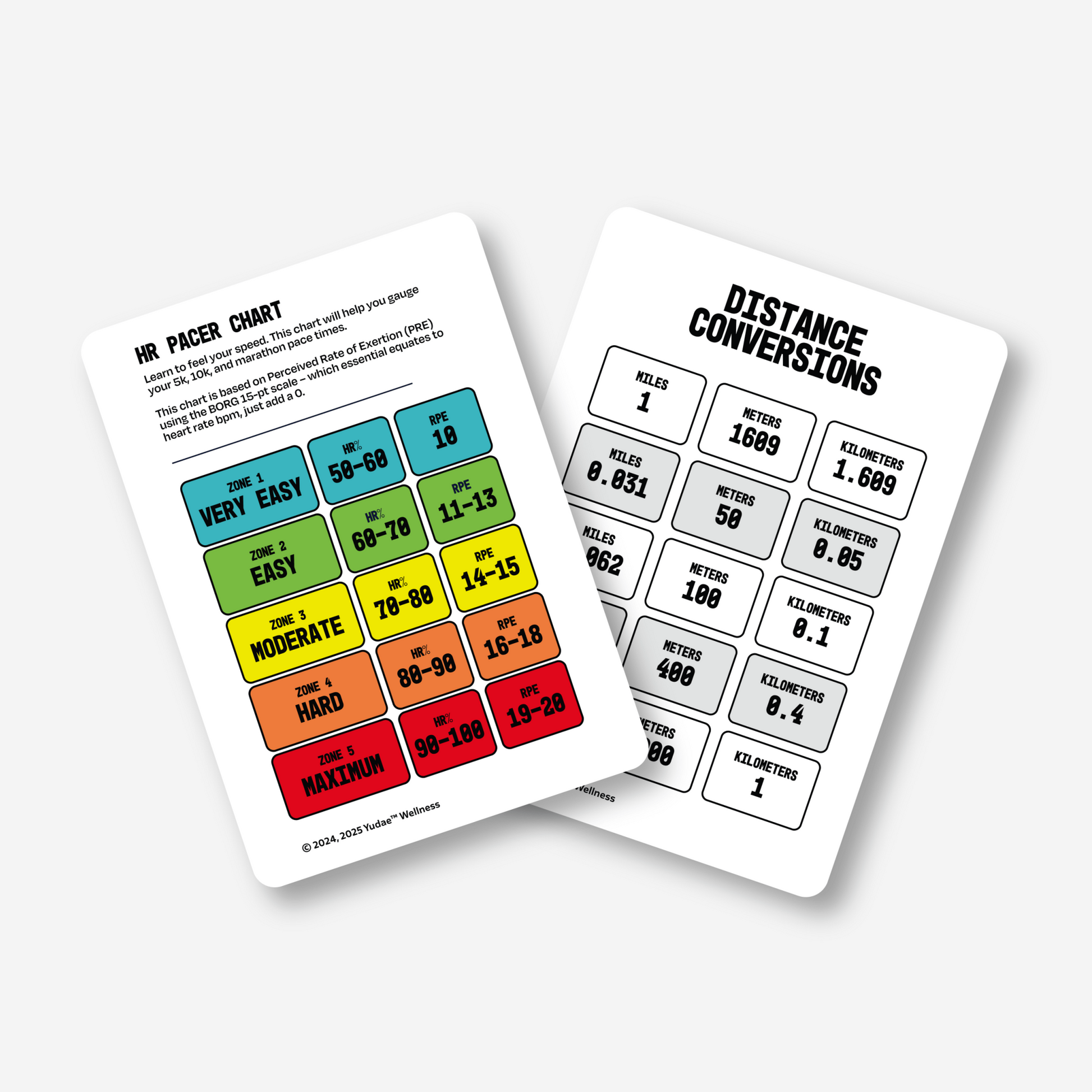 Runner's Reserve - athletic training - card game - fitness card game - Yudae Wellness